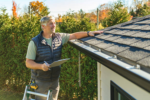 Professional Storm Damage Roof Repair technician working in Callender, CA
